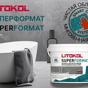 LITOKOL SUPERFORMAT - затирка для крупных плит фотография