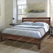 Снижение цен на двуспальные деревянные кровати фотография