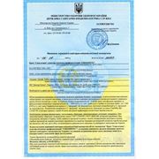 Сертификат пластыря «Цижен», крема «Синяя птица»