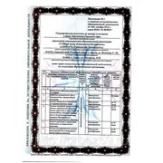 Приложение к Лицензии, серия 59Л01 № 0000027 от 30.10.2012 г.,  на право ведения образовательной деятельности