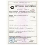 Сертификат на деревянные конструкторы