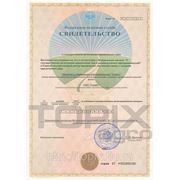 Свидетельство о государственной регистрации ООО "Топикс" в Российской Федерации входящее в ГК "Topix Agro"