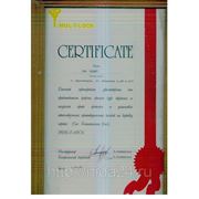 Сертификат на установку Mul-T-Lock