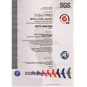 АО МИТАС Злин: Сертификат ИСО/ТС 16949:2002
