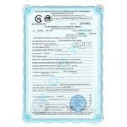 Сертификат соответствия на филе трески