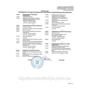 Приложение к Лицензии АВ № 595790 от 23.11.2011 г. с перечнем видов работ.