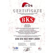 ISO 9001 BKS