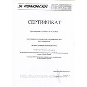 Сертификат дилера по Свердловской области "ТСМ" и "NOBLELIFT".