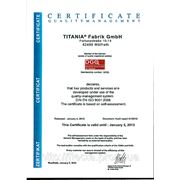 Certificate_ISO_TITANIA