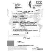 Сертификат на электрогидравлический доводчик привод Multi-Swing