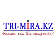 Логотип компании TRI MIRA (Три Мира), ИП (Астана)