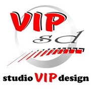 Логотип компании Дизайн-студия VIP, СПД (Николаев)