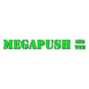 Логотип компании Создание и продвижение сайтов: MegaPush (Самара)