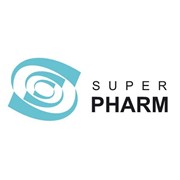 Логотип компании Super-pharm (Супер-фарм), ТОО (Айша-Биби)