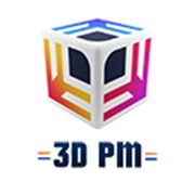 Логотип компании 3D PM (3Д Пм), ТОО (Алматы)