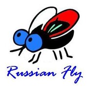 Логотип компании RussianFly(Рашен флай ),ООО (Москва)