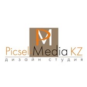 Логотип компании Picsel-Media KZ (Пиксель Медиа КЗ), ТОО (Алматы)