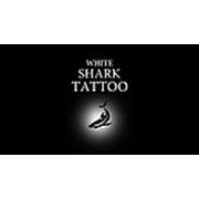 Логотип компании White Shark Tattoo (Минск)