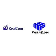 Логотип компании “Realcom“ “РеалДом“ (Шымкент)