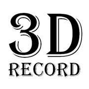 Логотип компании 3D-record (3Д-рекорд), ИП (Астана)