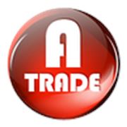 Логотип компании A-TRADE (Алматы)
