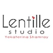 Логотип компании Фотостудия “Lentille“ (Павлодар)