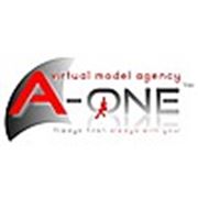 Логотип компании A-One модельное агентство (Караганда)