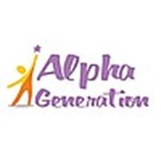 Логотип компании Детский клуб “Alpha Generation“ (Алматы)