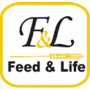 Логотип компании Полнорационные комбикорма Feed & Life и НОРМАplus (Сумы)