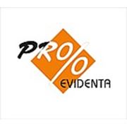 Логотип компании SRL “PRO EVIDENTA“ (Кишинёв)