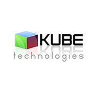 Логотип компании KUBE tehnology - платежные терминалы,купюроприёмник, термопринтера, сенсорные стекла (Киев)