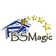 Логотип компании ЧТПУП “Буг строй магия“ (Брест)