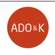 Логотип компании ADO&K (Адо и К), ТОО (Караганда)