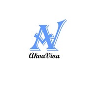 Логотип компании АкваВива, ЧПУП (Минск)