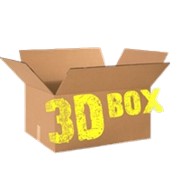 Логотип компании 3D-box, ИМ (Харьков)