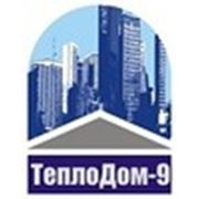 Логотип компании “ТеплоДом-9“ (Екатеринбург)