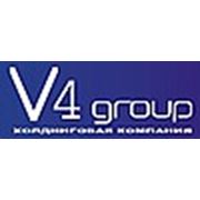 Логотип компании В4-групп (Новосибирск)