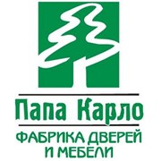Логотип компании Папа Карло фабрика дверей, ООО (Харьков)