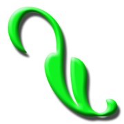 Логотип компании Зеленый лист (Алматы)