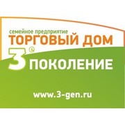 Логотип компании Торговый дом “3-е поколение“ (Екатеринбург)