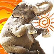 Логотип компании Гостинный Дом Довольный слон, ЧП (Межводное)