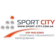 Логотип компании SportCity-беговые дорожки, велотренажеры, теннисные столы, фитнес станции, (Киев)