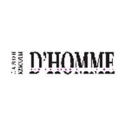 Логотип компании мужской салон красоты D`HOMME (Харьков)