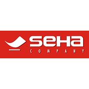 Логотип компании SEHA это лидирующая торгово-строительная компания в Казахстане (Алматы)