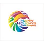 Логотип компании TOO “Happy Holidays“ (Алматы)