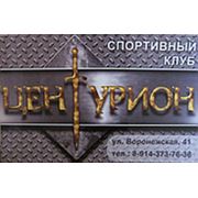 Логотип компании спортивный клуб ЦЕНТУРИОН (Хабаровск)