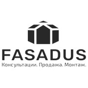 Логотип компании Fasadus (Астана)