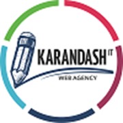 Логотип компании KARANDASH-IT (Киев)