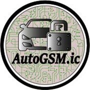 Логотип компании AutoGSM.ic (Ташкент)