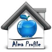 Логотип компании “Алма Профиль“ (Алматы)